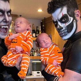 Tom Daley, Lance Bass and other celeb gay dads post their family Halloween pics