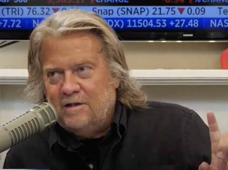Even Steve Bannon’s own podcast is saying he’s totally screwed as trial gets underway