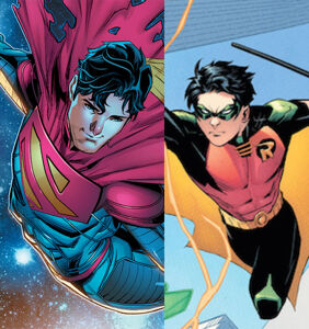 Superman and Robin came out as queer and achieved super-strength