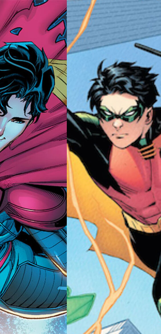 Superman and Robin came out as queer and achieved super-strength