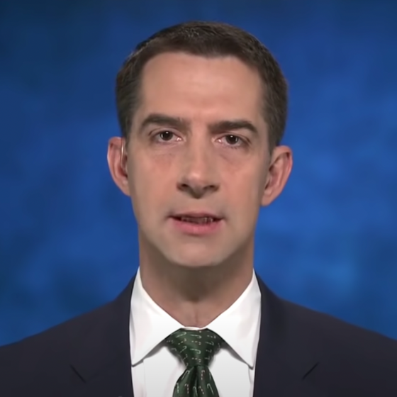 Tom Cotton apparently doesn’t use toilet paper and has no recollection of a shortage in 2020