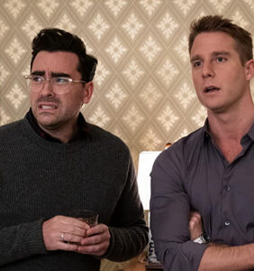 Who doesn’t love a little Dan Levy at Christmas?