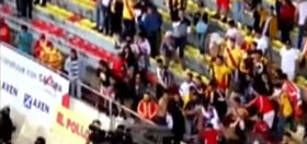 WATCH: Mexican football match erupts in chaos over homophobic chant