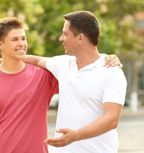 Dad fully accepts gay son after coming-out — under one condition