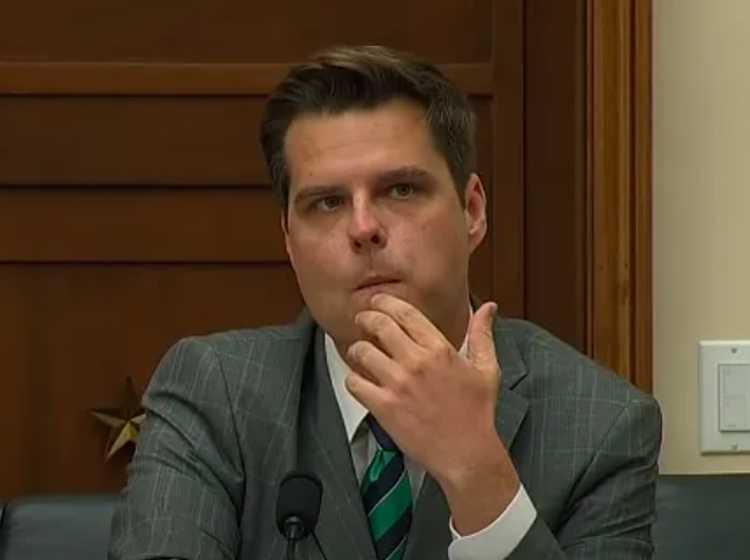 Matt Gaetz’s latest comments should have Dems running to the polls