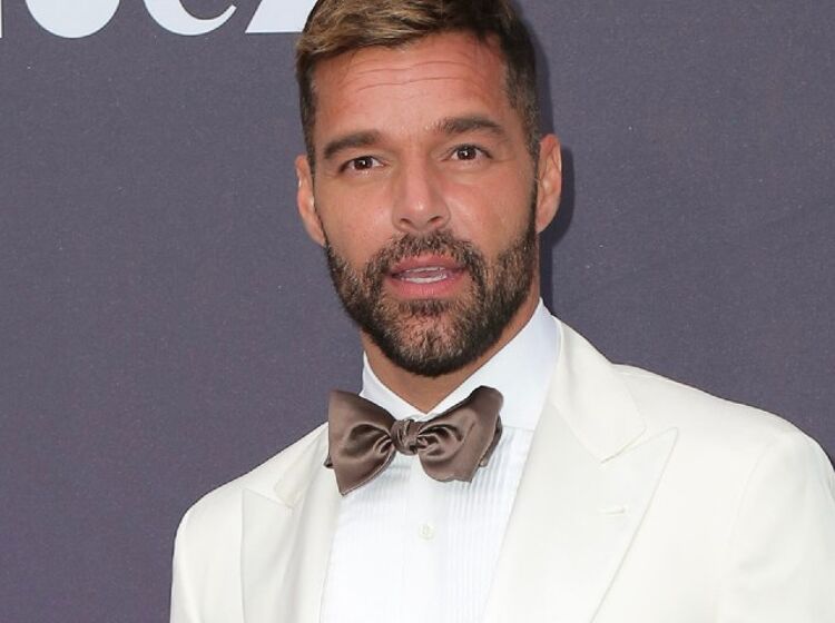 Ricky Martin works up a steam in the shower, and the bathtub