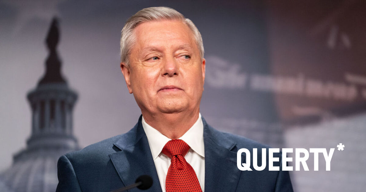 Those Lindsey Graham blackmail rumors just got kicked up five notches