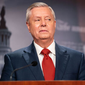 Those Lindsey Graham blackmail rumors just got kicked up five notches