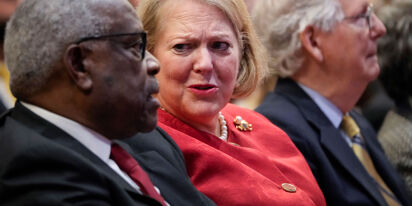 Clarence Thomas’ wife is probably about to go through some things