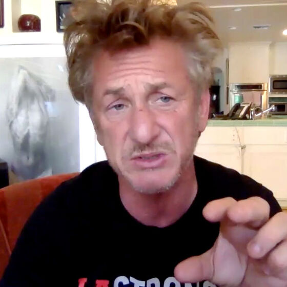 Sean Penn is getting dragged on Twitter after whining about men becoming “feminized”