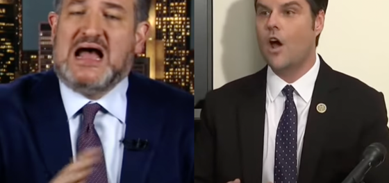 Matt Gaetz inspires nightmarish mental image by telling Ted Cruz to “bend over” at press conference