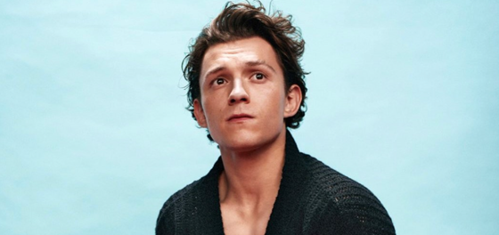 Tom Holland sells clothes for Prada… by taking them all off
