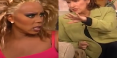That infamous 1997 catfight between RuPaul and Joy Behar is making the rounds on social media again