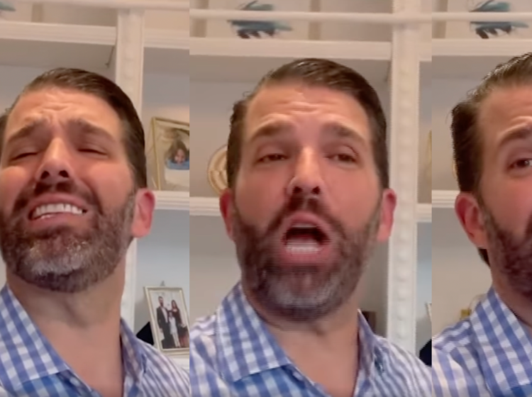 Don Jr. just posted a truly psychotic video and everyone's thinking the same thing