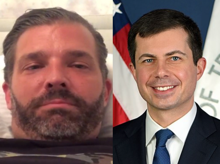What’s up with Don Jr.’s weird obsession with Pete Buttigieg?