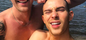 Adam Rippon just shared a happy surprise on Instagram