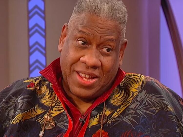 A mom’s beautiful tribute to André Leon Talley is moving people to tears