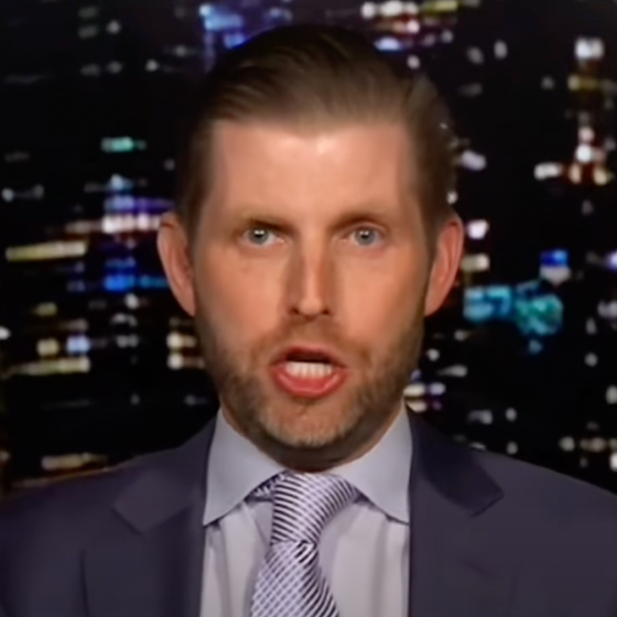 Eric Trump posts creepy video to Twitter after swearing he’s not a “tinfoil hat-wearing guy”