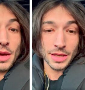 Ezra Miller just posted a very cryptic video