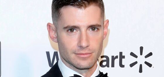 Actor Julian Morris marks his 39th birthday with a naked man tattoo