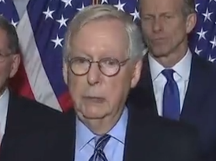 Mitch McConnell momentarily shows his true colors in viral clip he’d surely like to delete
