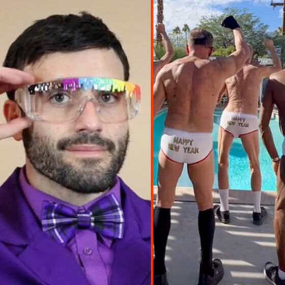 The “gayonic bond,” the best gay travel destinations, & a drag queen in the pool