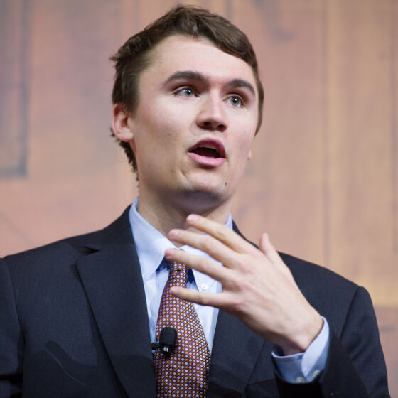 Antigay activist Charlie Kirk wets the bed over all the “sexual anarchy” happening at the Super Bowl