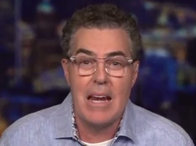 “Grumpy has-been” Adam Carolla went on Sean Hannity and everyone’s thinking the same thing