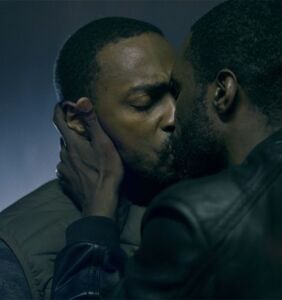 Anthony Mackie and Yahya Abdul-Mateen II make out. What’s not to love?