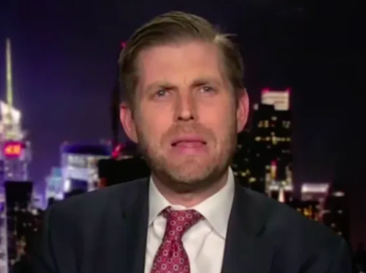 Eric Trump just took the lead in race to determine Donald’s dumbest offspring