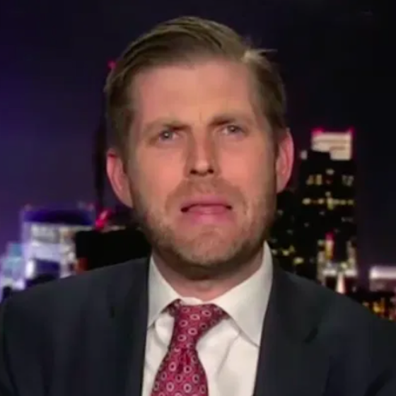 Eric Trump proves there’s nothing lonelier than being the unloved son of a wannabe dictator