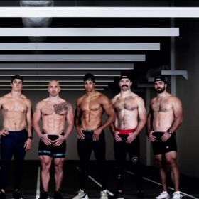 PHOTOS: U.S. bobsled team strips down to raise quick cash and the thirst is real