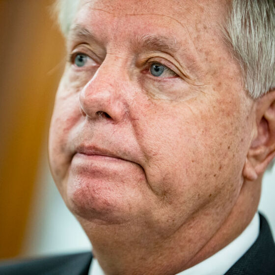 New details about Lindsey Graham’s dramatic freakout inside the Capitol on Jan. 6 are right on brand