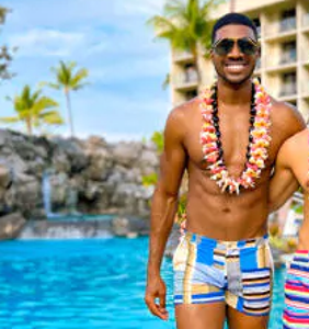 Say ‘aloha’ to models Teraj and Barry on a dream vacation in Hawaii