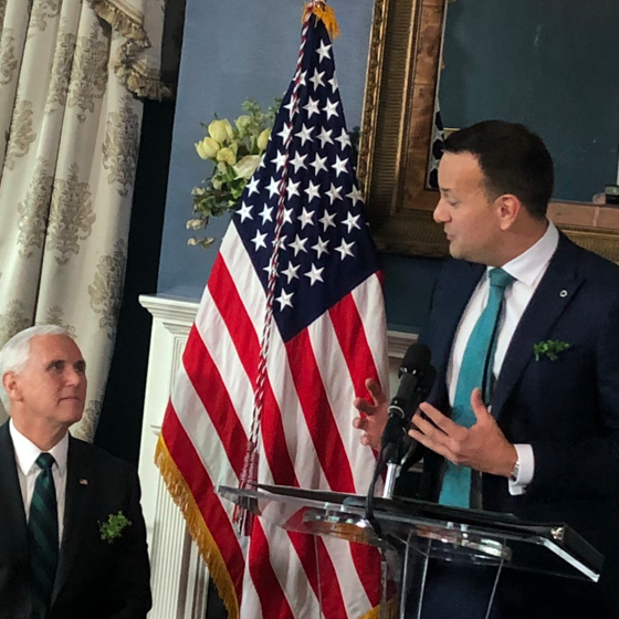 That time Ireland’s proud gay prime minister shaded Mike Pence at a St. Patrick’s Day breakfast