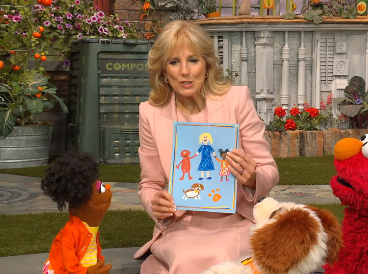 Dr. Jill Biden went on ‘Sesame Street’ to promote kindness and conservatives are PISSED