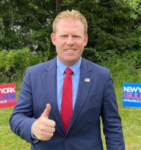 Andrew Giuliani has clearly lost his gubernatorial race but he’s still campaigning for some reason