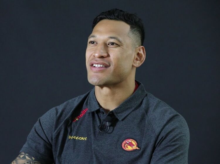 Rugby star Israel Folau says has “no regrets” about his homophobia as he laughs his way to the bank
