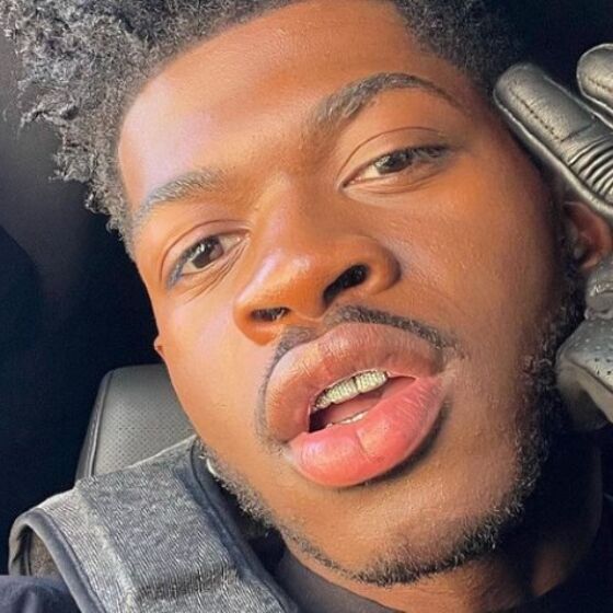 Lil Nas X did this when a “hot” Christian man turned up to protest his concert