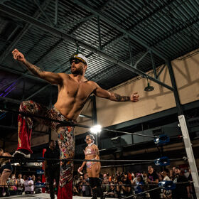 PHOTOS: Queer wrestlers face off in Dallas for a good cause