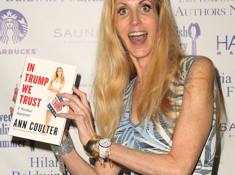 Just when we didn’t think Ann Coulter could get any dumber, she did this…