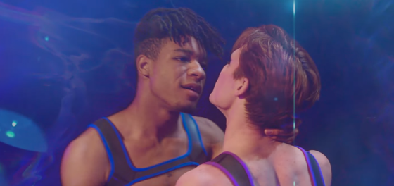 WATCH: Two college athletes get hot and bothered in the gay sports musical “Good Enough”