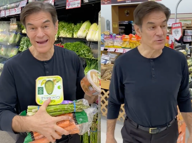 Dr. Oz has grocery store meltdown while buying ingredients for crudité, blames Biden for $6 salsa
