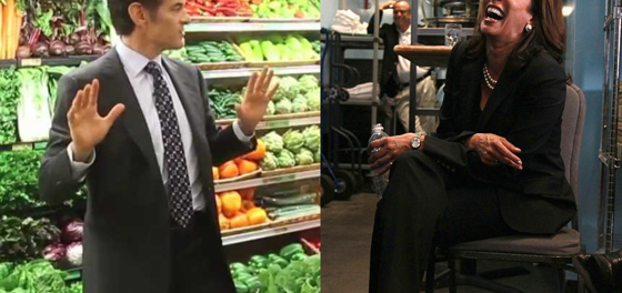Dr. Oz blasts Kamala Harris for the rising cost of crudité in stupidest attack ad ever