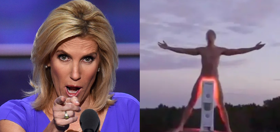 Laura Ingraham’s gay brother trolls her over Tucker Carlson’s weird “testicle tanning” documentary