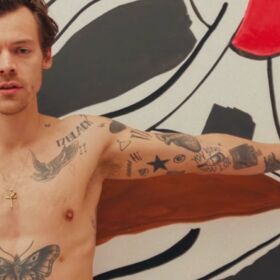 Harry Styles strips down to underwear in video for new song