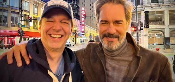 Will and Jack, aka Eric McCormack and Sean Hayes, reunite in Chicago