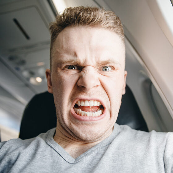 First-class flier blames his ‘homophobia’ for being a total d*ck, now he’s facing charges