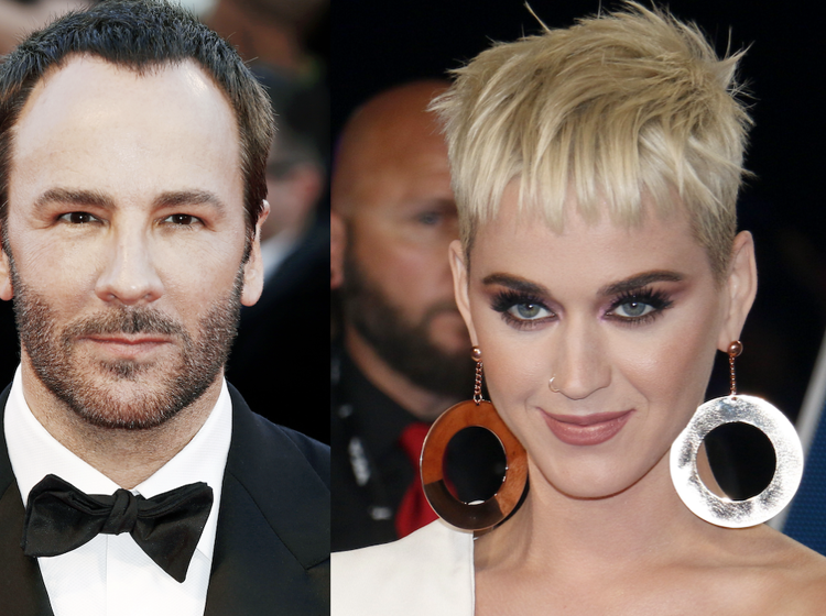 Tom Ford just dragged Katy Perry without ever saying her name
