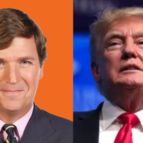 Tucker Carlson gossiped with Trump about rival’s penis and could they get any creepier?